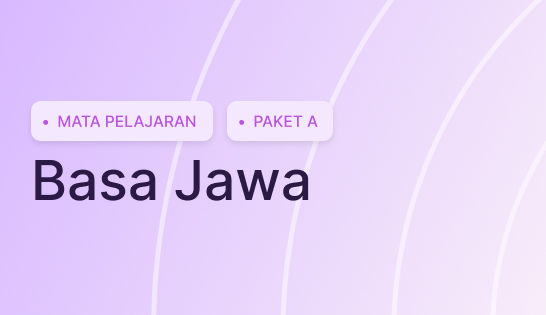 BAHASA JAWA BASIC 5