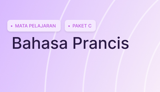 BAHASA PRANCIS SENIOR