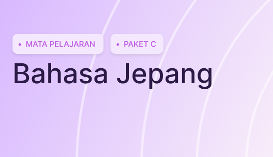 BAHASA JEPANG SENIOR
